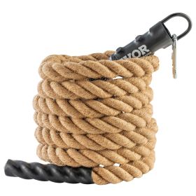 VEVOR 1.5"x20FT Gym Climbing Rope Fitness Strength Training Rope Home Exercise