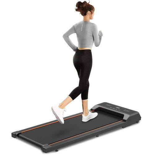 Walking Pad Under Desk Treadmill LED Display And Remote Control Portable Treadmill Walking Pad Under Desk Treadmill LED Display And Remote Control Portable Treadmill