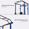 Home Gym sets Multi-functional Power Cage,Home Adjustable Pullup Squat Rack 1000Lbs Capacity Comprehensive Fitness Barbell Rack 4 sets Gym accessories